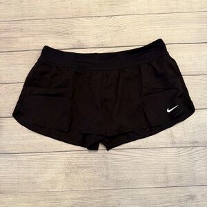 Nike Women's Black Athletic Swim Shorts
